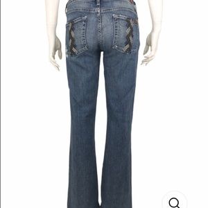 7 for all Mankind Very Cute Jeans You Never See These Around Size 31  35” Inseam